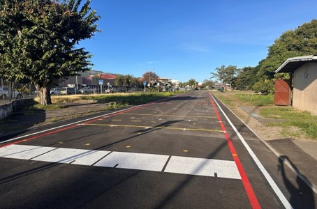 Mise en service à Taaone : ouverture de la nouvelle piste de contrôle technique et d’examen du permis moto