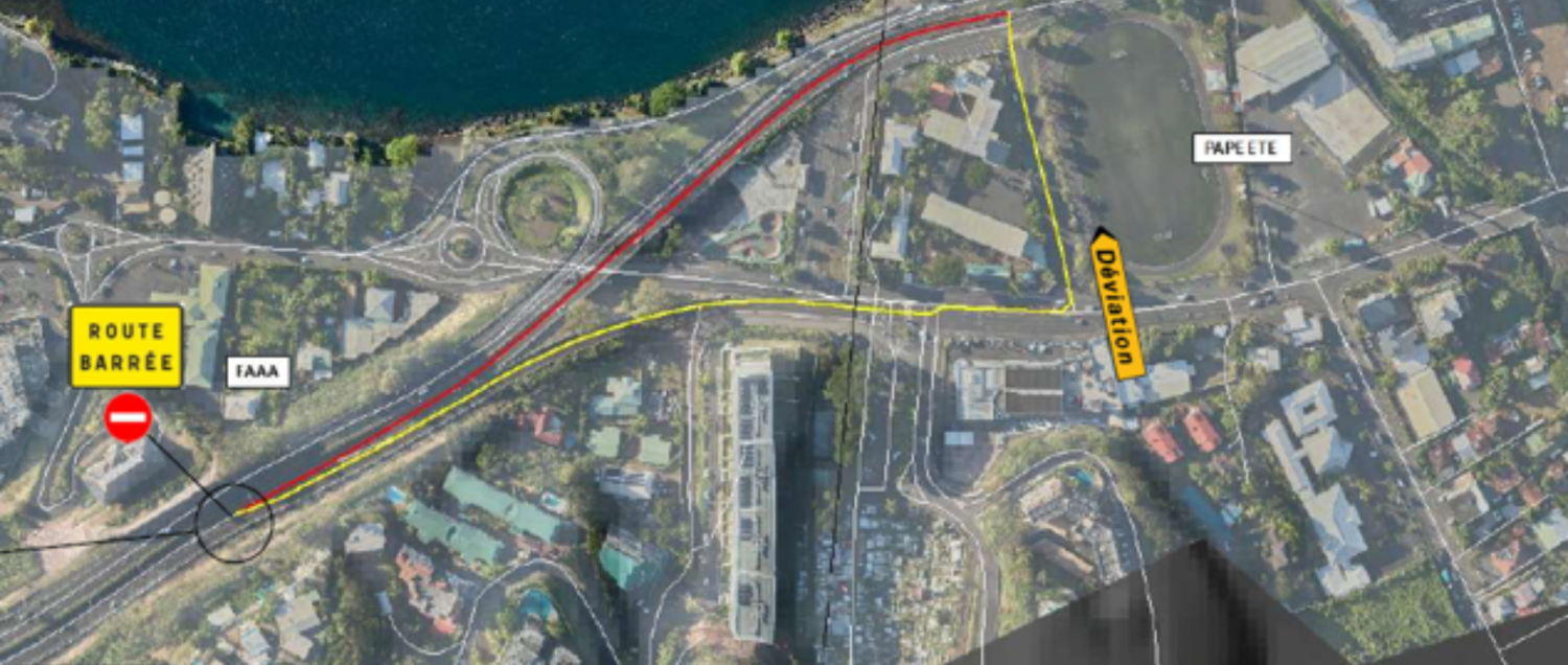 Infos travaux à Faa’a : réparation du pont de l’Uranie