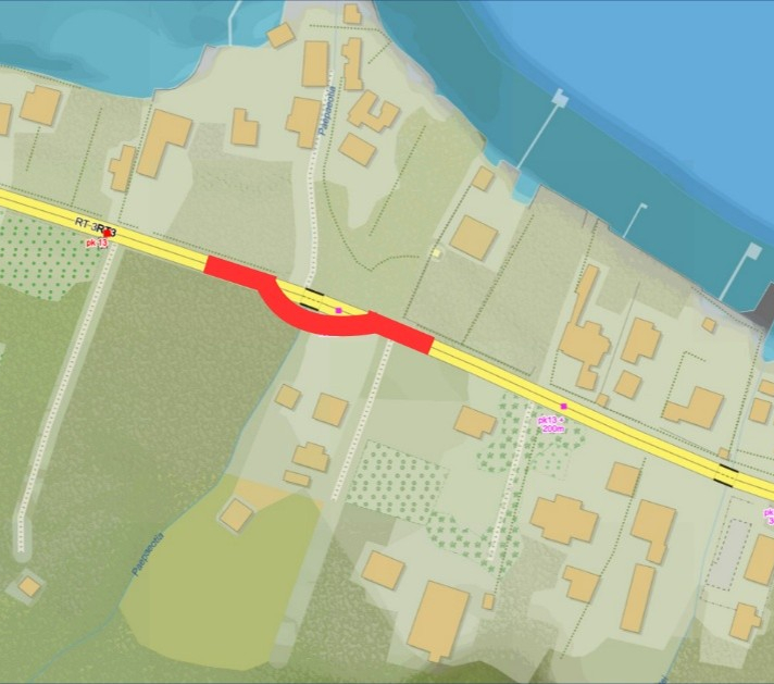 Taiarapu-Est : une déviation mise en place au pont de Paepaeotia (PK 13,1)